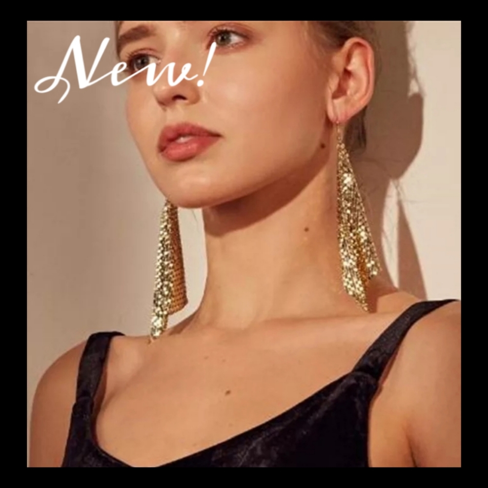 💖 Drape Charm Dangle Earrings